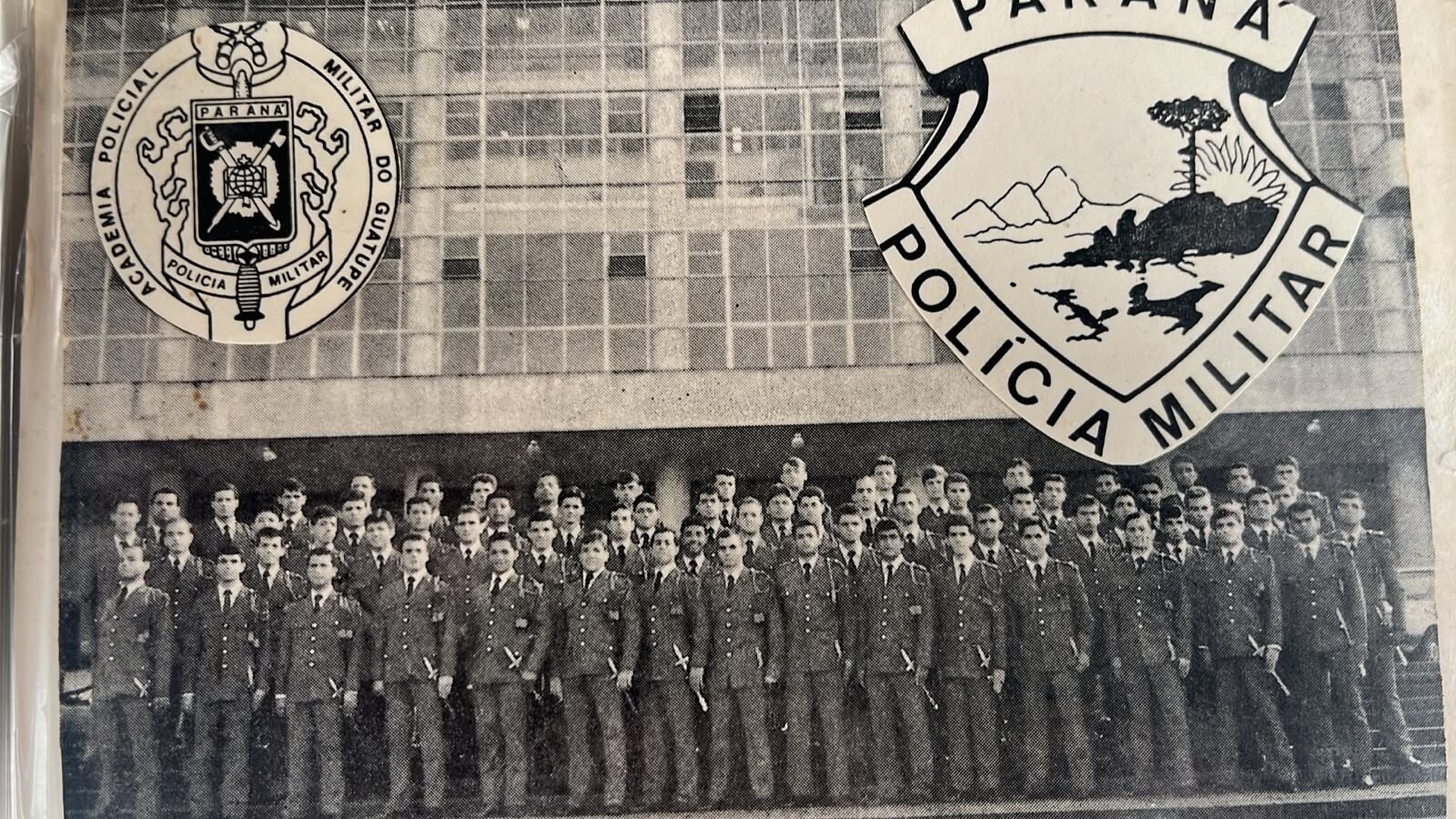 Registro histórico da Academia Policial Militar do Guatupê