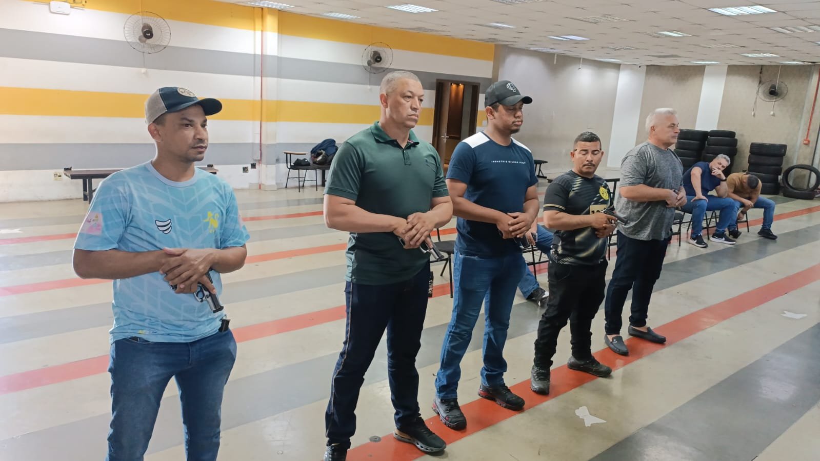 Treinamento em ambiente interno